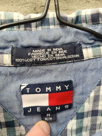 Vintage Y2K Tommy Hilfiger Shirt Mens Medium M 2002
