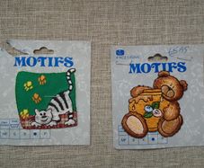 Iron on sewing motifs, sewing supplies,Craft supplies