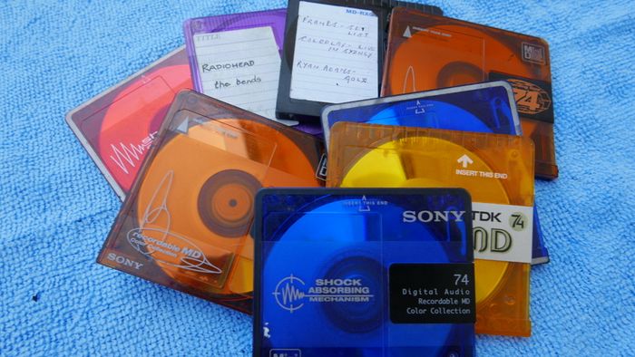 8 x Sony  Mini Discs MD 74 80 Bundle Lot