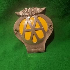 Aa Car Badge