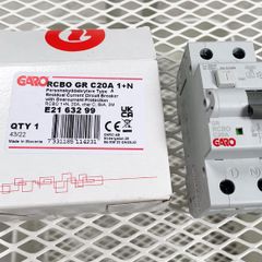 GARO RCBO GR C20A 1+N Residual circuit breaker