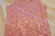 Pink Sequined Vest