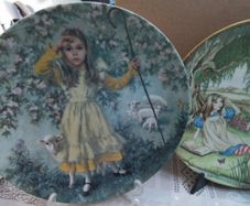 Three Nursery Themed Collectors Plates
