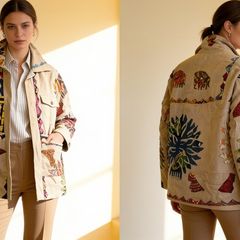 Handmade Cotton Patchwork Jacket