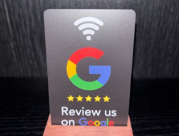 NFC Google Review Cards