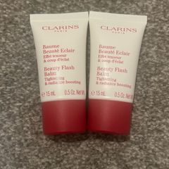 Clarins beauty flash balm 15ml x 2