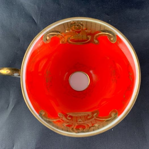 Rare Antique Demitasse Cup and Saucer