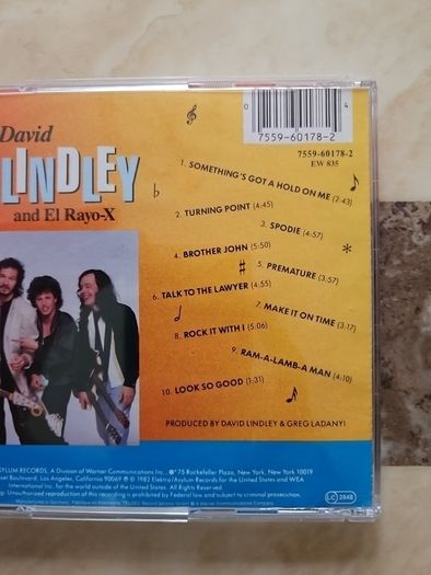 David Lindley And El Rayo-X CD