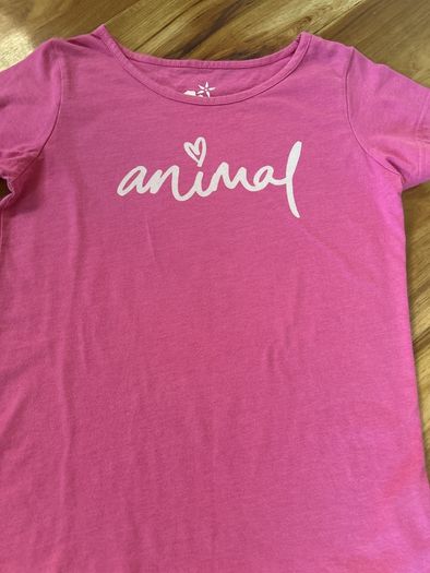 Animal t shirt age 11-12