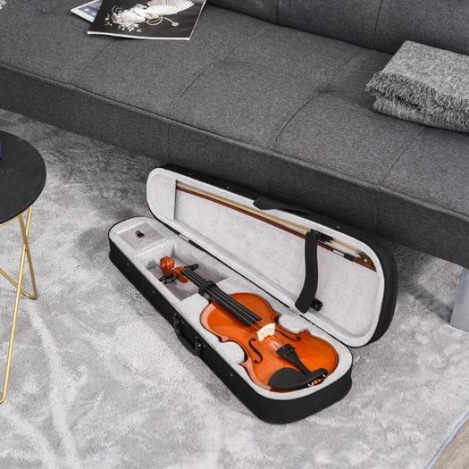 4/4 Full Size Violin Set - Orange
