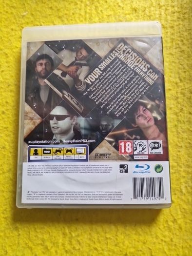 Heavy Rain PlayStation3 Ps3 games Original