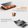 GRILL 23 Inch Charcoal BBQ 469 Sq In, Pentagonal Barbecue Grill with Viewing Window Furnace Coverand Thickened Chrome-plated Grill, Suit for Garden, Shed, Patio Image 4