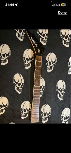 JACKSON DINKY GUITAR NECK MADE IN JAPAN 2004 REVERSED HEADSTOCK 24 frets Neck Maple Fretboard Ebony, Rosewood, Maple perfect condition electric guitar parts accessories