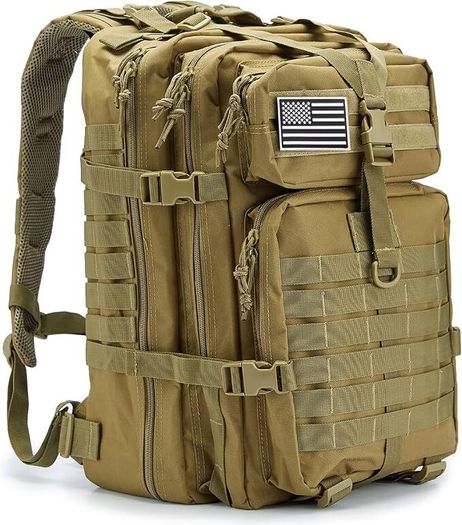 45L Tactical Military Backpacks For Men Camping Hiking Trekking Daypack