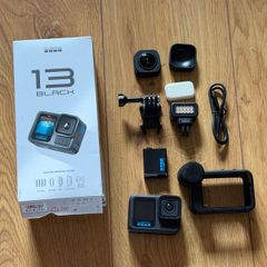 GoPro Hero 13 BOXED - with Media Mod plus ultra wide lens plus vlogging LED light
