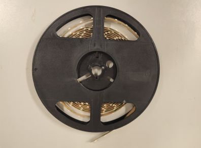 12V White LED Strip Light, 5500 - 7000K Colour Temp, 5 m Length