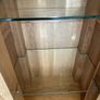 Solid oak glass cabinet with light Image 8