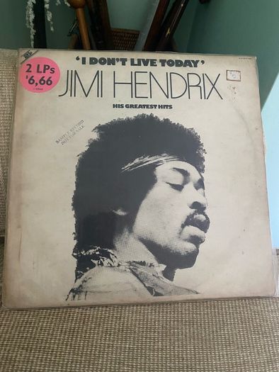 Jimi Hendrix Greatest Hits 1967 Promotional Copy