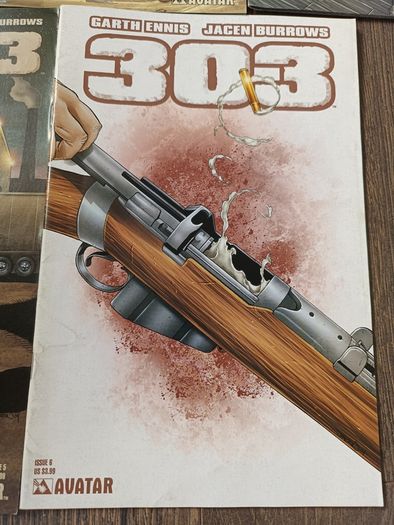 303 Comic Book lot 5 Issues Avatar Press Garth Ennis