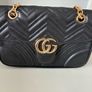 Black Gucci Style bag Image 2