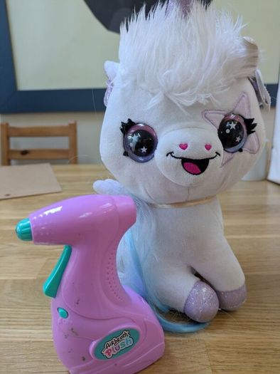 Airbrush plush Unicorn toy