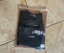 Palm Angles- Paris sprayed logo