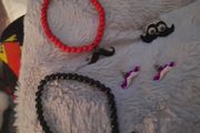 funky moustache jewellery