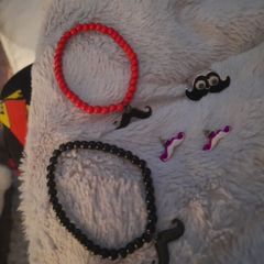 funky moustache jewellery