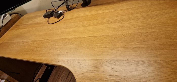 L-shaped / Corner Office Desk + Drawer Unit