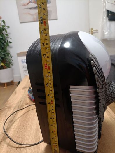 Vintage 1990 s Harley Davidson Iron Eagle Table Lamp AM FM Radio Alarm Clock