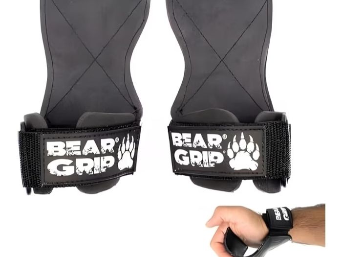 Multi Grip Straps/Hooks, Premium Heavy Duty Weight Lifting Straps/Gloves - Gym Strap for Deadlifts, Rows & Weight Training, Wrist Support for Men & Women