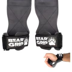 Multi Grip Straps/Hooks, Premium Heavy Duty Weight Lifting Straps/Gloves - Gym Strap for Deadlifts, Rows & Weight Training, Wrist Support for Men & Women