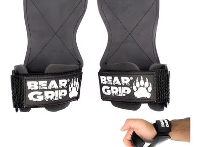Multi Grip Straps/Hooks, Premium Heavy Duty Weight Lifting Straps/Gloves - Gym Strap for Deadlifts, Rows & Weight Training, Wrist Support for Men & Women