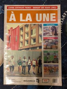 A La Une Leaving Cert French