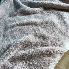 Pink fluffy blanket