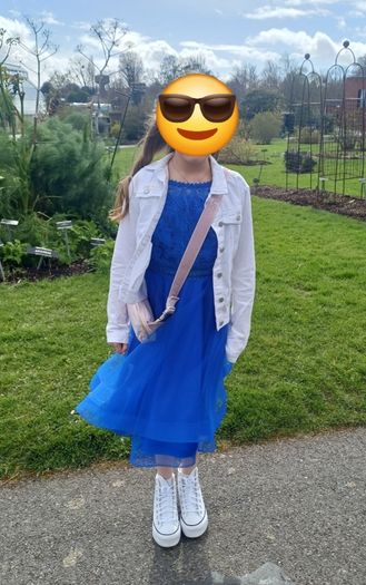 Royal blue Next Generations Confirmation dress