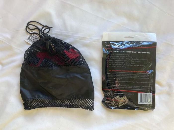Tour Striker Smart Ball + Official Sleeve | Brand New Golf Training Aid