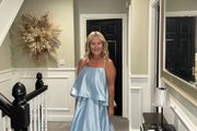 tiered maxi dress