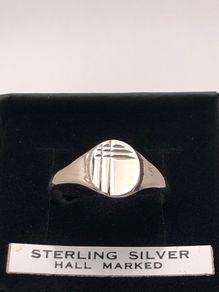 Vintage Silver Signet Ring