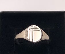 Vintage Silver Signet Ring