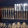 Pristine Unused Newbridge Silverware 24-Piece Cutlery Set in Wooden Canteen Image 4