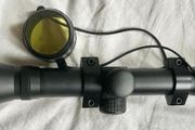 SMK 4x32 Rifle Scope Compact With Mounts And Caps BRAND NEW