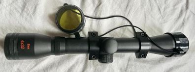 SMK 4x32 Rifle Scope Compact With Mounts And Caps BRAND NEW