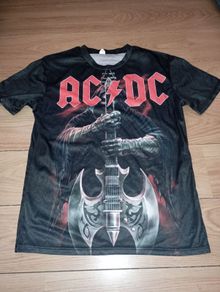 Ac/dc print T-shirt size XL(fits like a large)