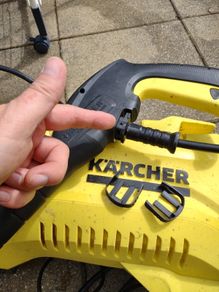 Karcher power wash gun clip lock