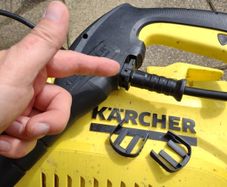 Karcher power wash gun clip lock
