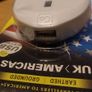 UK US Plug adapter with USB Image 2
