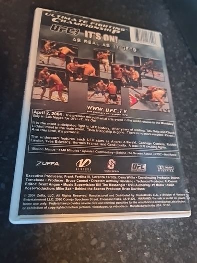 Ufc Dvd