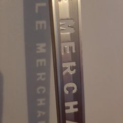 93cm length of 12mm Aluminium Tile Trim Brushed - Square Edge