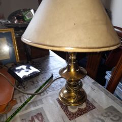 Old Brass Table Lamp, Postage Available or Collection on all my items